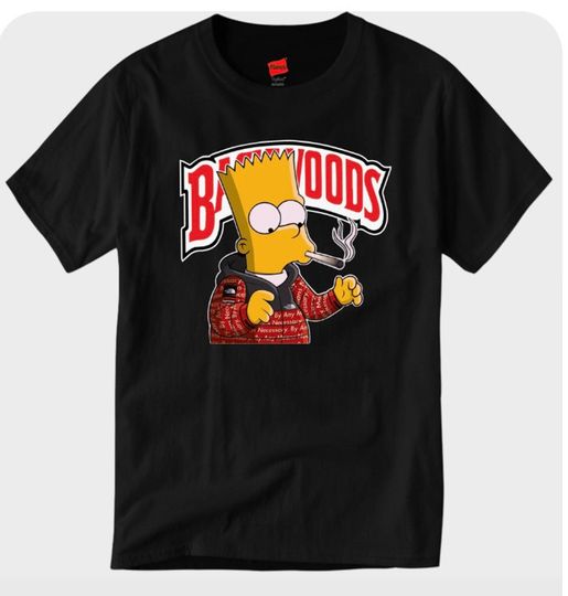 Backwoods Bart Simpson T-shirt