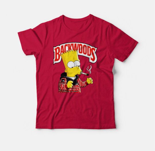 Backwoods Bart Simpson T-shirt