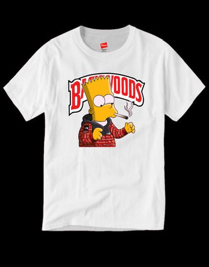 Backwoods Bart Simpson T-shirt