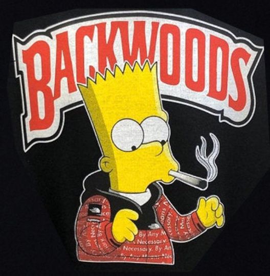 Backwoods Bart Simpson T-shirt