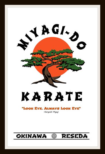 Miyagi Do Karate Premium Matte Vertical Poster