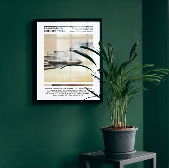Beastie Boys - Licensed to Ill Album Premium Matte Vertical Posters