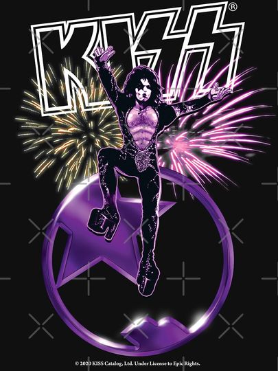 Kiss band  - Starchild Racerback Tank Top