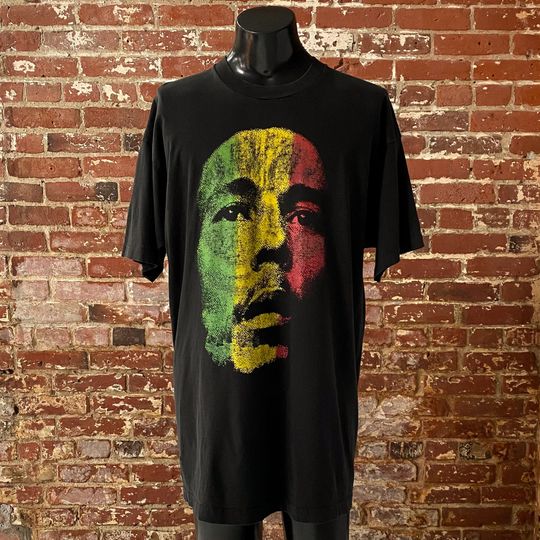 90s Bob Marley Emancipate Yourself From Mental Slavery T Shirt