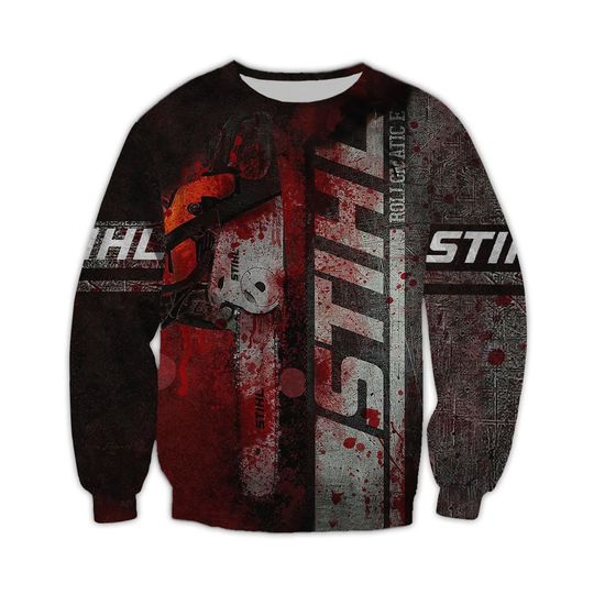 Chainsaw STIHL Brand Halloween 3D Hoodie