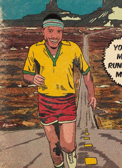 Frank Ocean - Forrest Gump Comic Book Premium Matte Vertical Posters