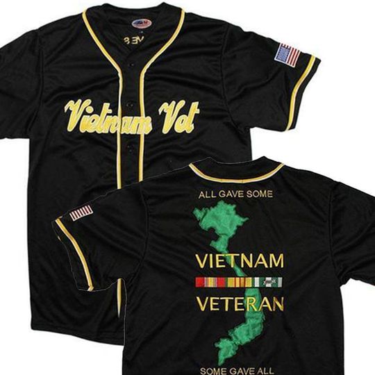 U.S. Vietnam Veteran Baseball Jersey