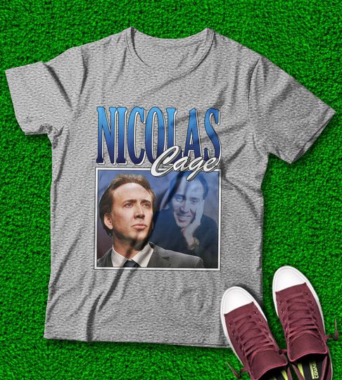 Nicolas cage shirt