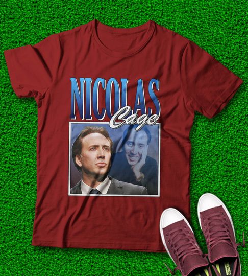 Nicolas cage shirt