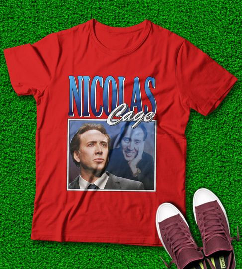 Nicolas cage shirt