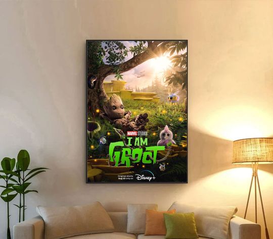 I Am Groot 2022 TV Show Poster, I Am Groot 2022 Poster, I Am Groot Poster