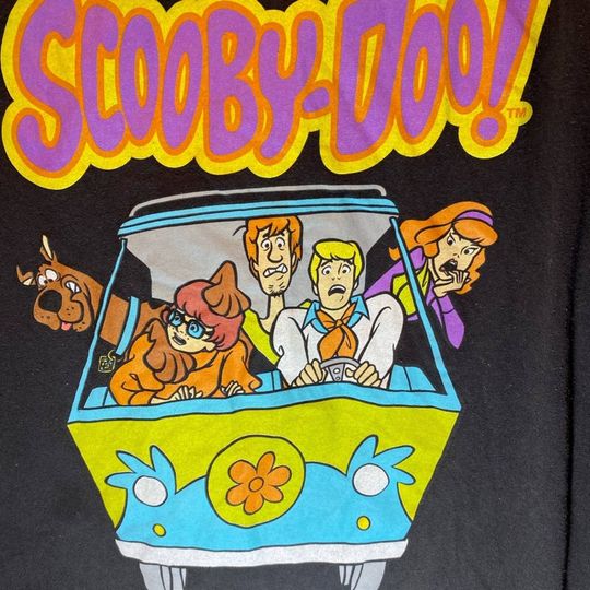 SCOOBY DOO Graphic t Shirt size Large Warner bros tee