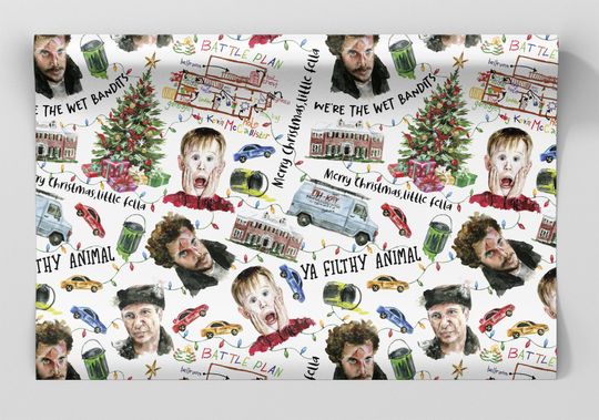 Home Alone Wrapping Paper