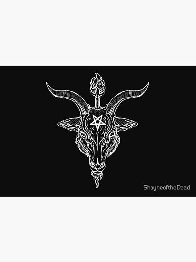Baphomet Bath Mat