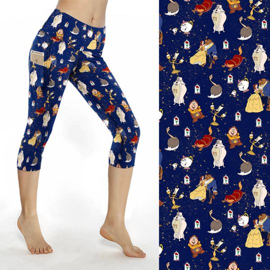 Disneys Beauty and the Beast Leggings
