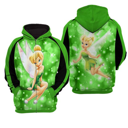 Tinker Bell | Disney 3D Hoodie