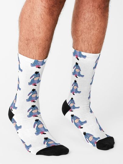 Eeyore drawing  Socks