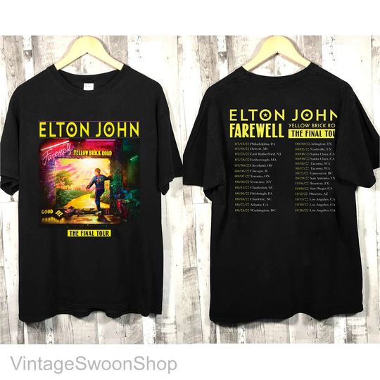 Elton John Farewell Tour 2022 Hoodie