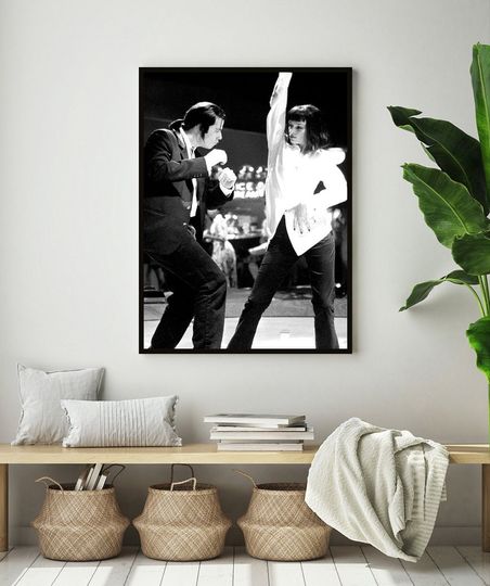 Pulp Fiction Movie Poster, Wall Art