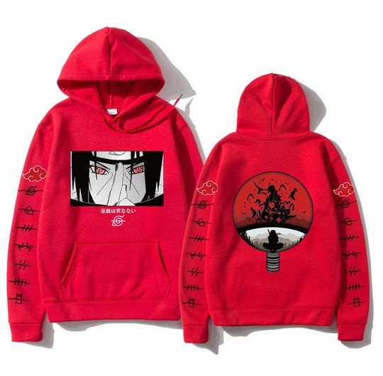Itachi Uchiha 3D Printed Hoodie