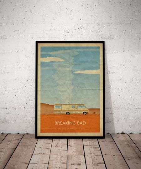 Breaking Bad Poster Walter White Breaking Bad