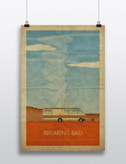 Breaking Bad Poster Walter White Breaking Bad