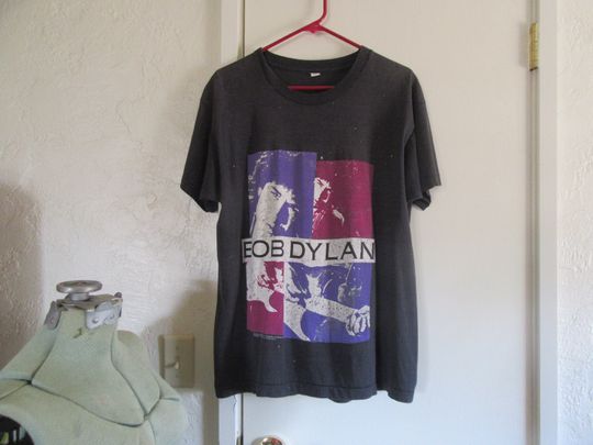 Vintage 1989 Bob Dylan Concert T Shirt