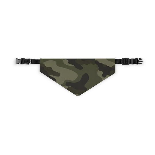 Camo Pet Bandana Collar