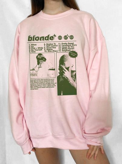 Frank Ocean Shirt, Frank Blond Tshirt, Channel Orange Sweatshirt