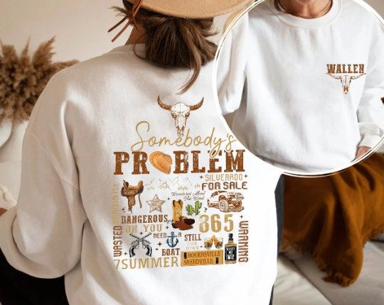 Retro Wallen Western 2 Sides Sweatshirt