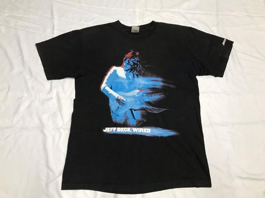 Jeff Beck Wired 2000 English Guitarist Yardbirds Jeff Beck Group t-shirt