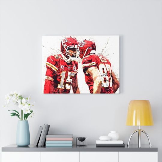 Patrick Mahomes, Travis Kelce Poster