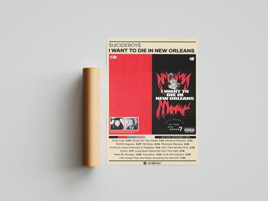 SuicideboyS Poster | I Want to Die in New Orleans Poster