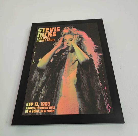 Stevie Nicks Vintage Tour 1983 Poster