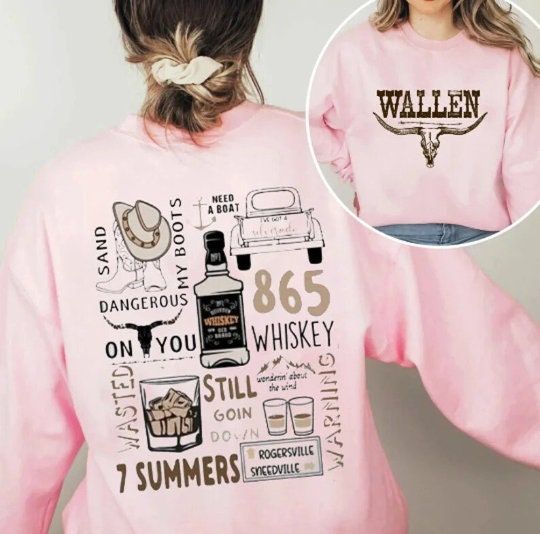 Retro Wallen Western SweatShirt, Cowboy Wallen Sweatshirt