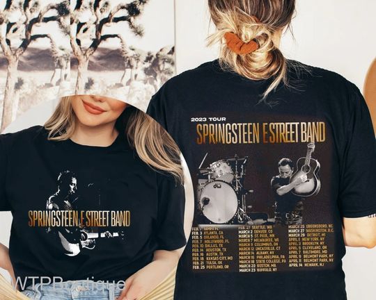Bruce Springsteen and The E Street Band Tour 2023 Shirt, Springsteen E Street Band 2023 Shirt