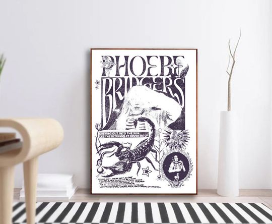 Phoebe Bridgers on Tour 2022 Poster