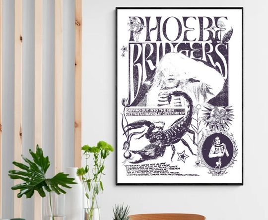 Phoebe Bridgers on Tour 2022 Poster
