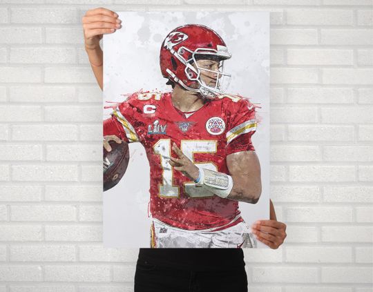 Patrick Mahomes Chiefs Poster