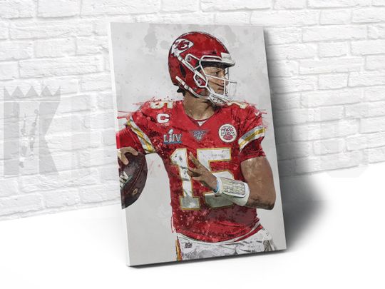Patrick Mahomes Chiefs Poster