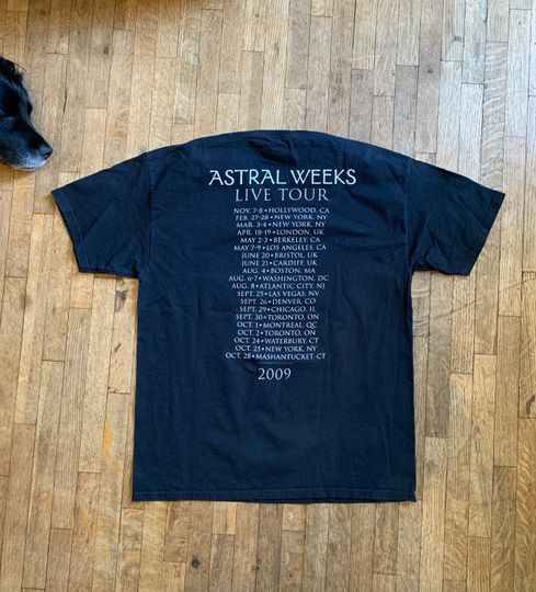 Van Morrison Astral Weeks Tour T-Shirt