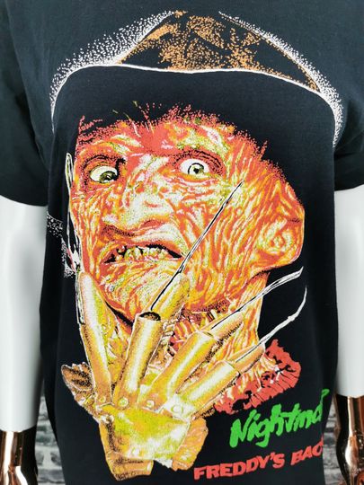FREDDY KRUEGER 80s Vintage T-Shirt Freddys Back
