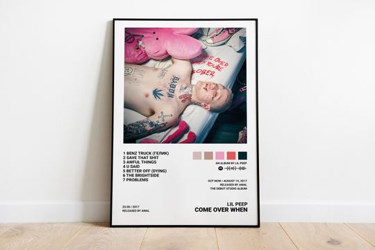 Lil Peep Posters / Come Over When You're Sober Poster