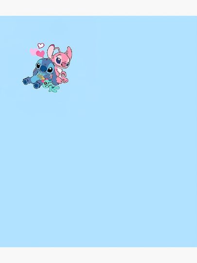Stitch & Angel 2 Backpack , Disney Stitch Backpack