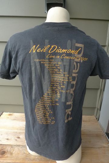 2001 Neil Diamond Concert Shirt