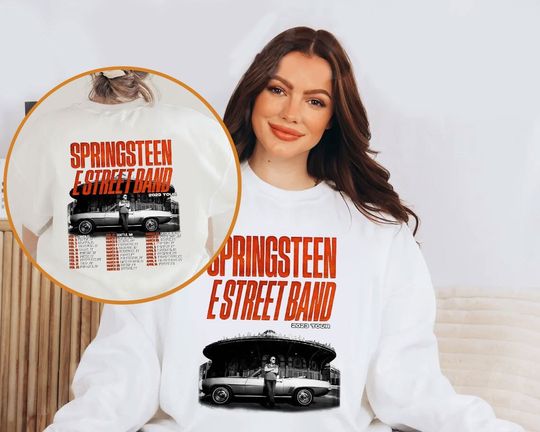 Bruce Springsteen and The E Street Band Tour 2023 Shirt, Springsteen E Street Band 2023 Shirt