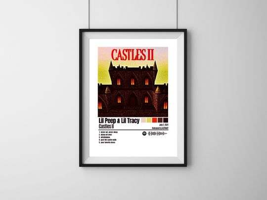 Lil Peep & Lil Tracy Poster | Castles II Poster