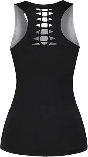 Sport Suit Wolf In The Forest Hollow Tank Top Legging Sets