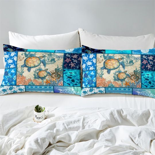 Cute Sea Turtle Bedding Sets