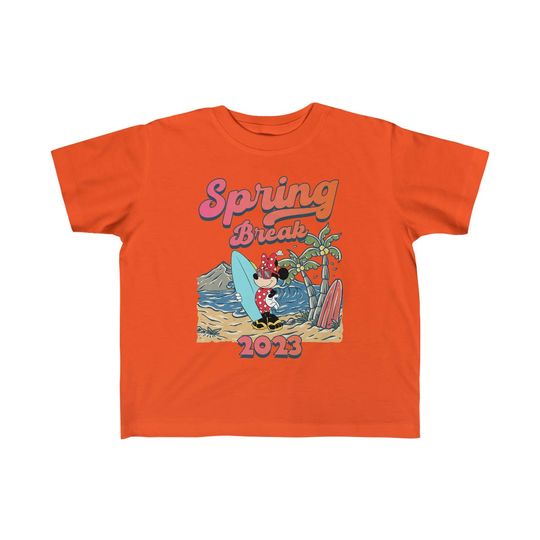 Vintage Disney Spring Break 2023 Shirt/ Retro Mickey and Friends Spring Break Squad Tee